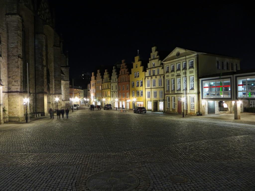 Osnabrück Marktpaltz bei Nacht Osnabrück Marktpaltz bei Nacht